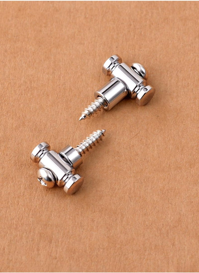 Bukela - Heavy-Duty Metal Guitar Roller String Retainers (2-Piece Set) - Precision String Guide & Trees Replacement for Electric Guitars | Musical Instrument Accessories - Image 1
