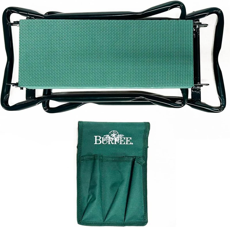 Burpee 92314 Garden Kneeler with Cushion Seat Easy to StorePortable Outdoor Bench Foldable and Light Weight Green - Image 3