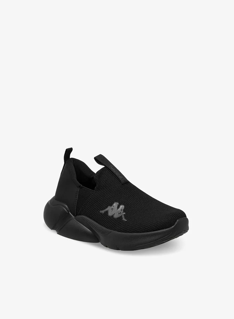 Kappa Boys' Logo Detail Slip-On Sports Shoes with Pull Tab