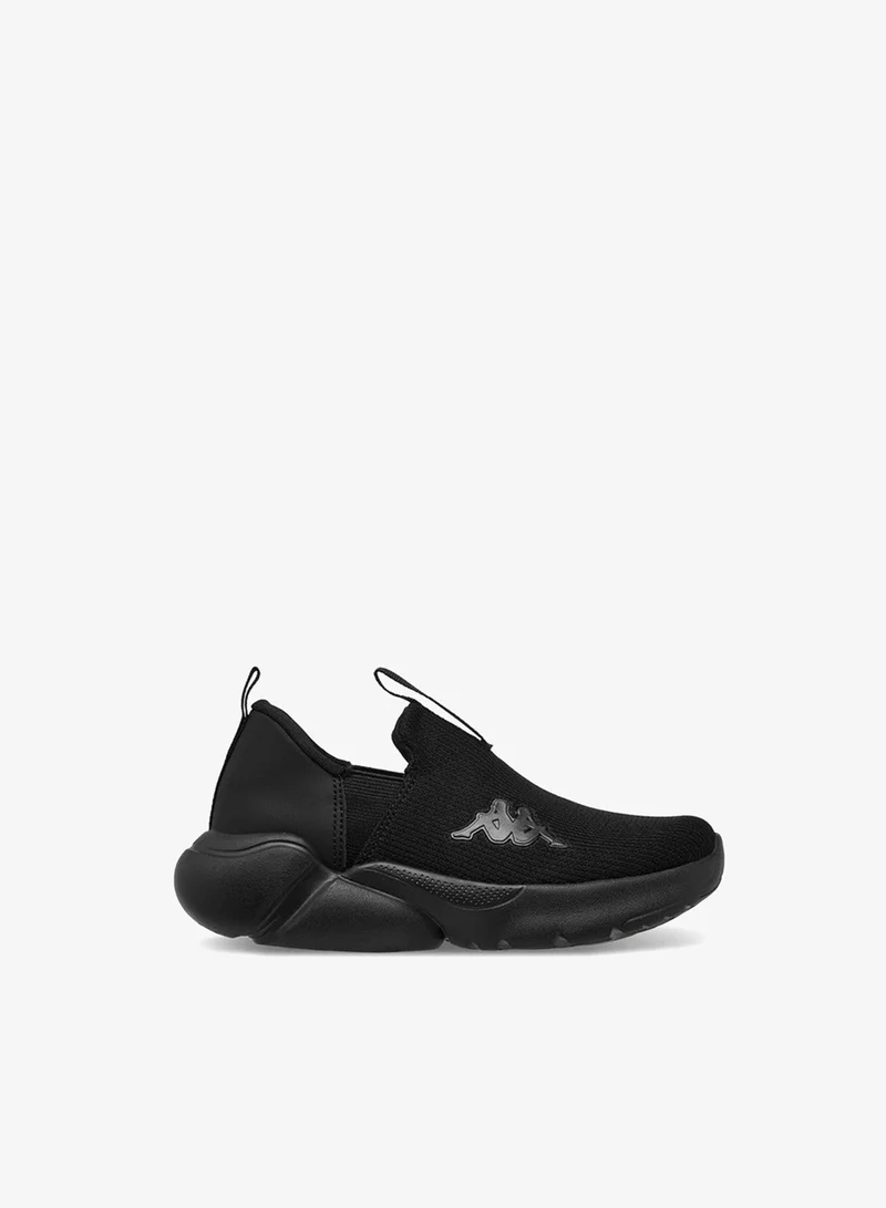 Kappa Boys' Logo Detail Slip-On Sports Shoes with Pull Tab