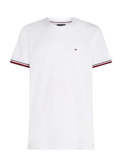 TOMMY HILFIGER Global Stripe Cuff T-Shirt  - Image 5
