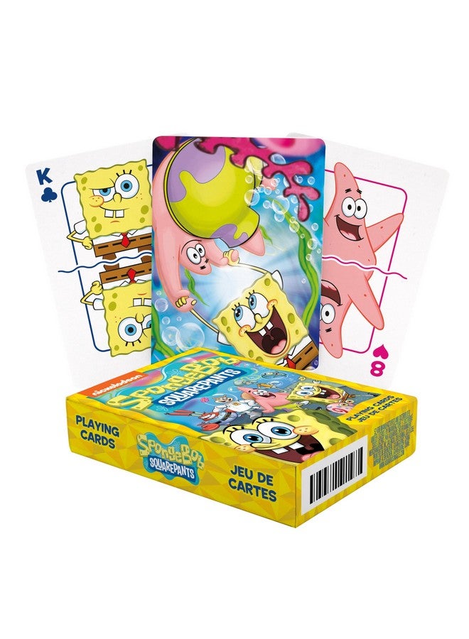 Aquarius AQUARIUS SpongeBob Playing Cards - SpongeBob SquarePants Cast Deck of Cards for Your Favorite Card Games - Officially Licensed SpongeBob Merchandise & Collectibles - Image 1