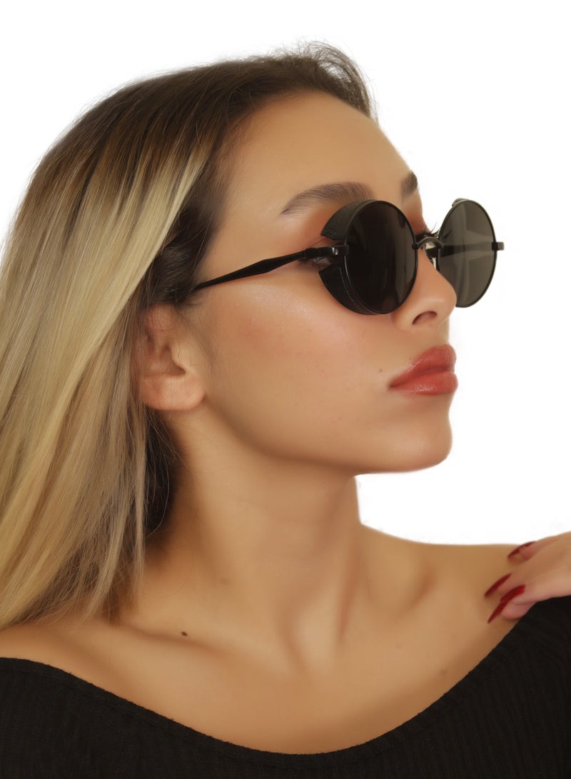 Gentlemen's Crib Full round sunglasses with lens frame unisex Polarized UV 400  - Image 3
