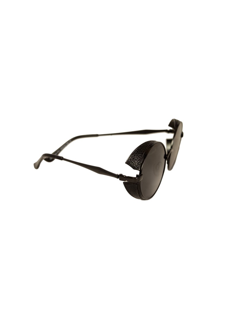 Gentlemen's Crib Full round sunglasses with lens frame unisex Polarized UV 400  - Image 4