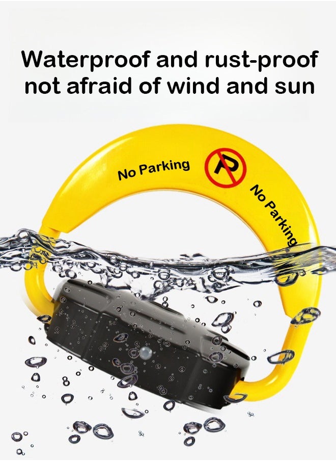 Generic - Automatic Parking Lock, Remote Control Parking Lock, Private Car Parking Lock , Long Endurance, Compression Resistance, with Alarm Function, 6KG - Image 1