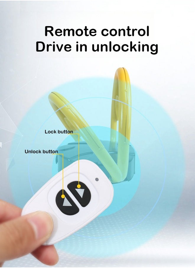 Generic - Automatic Parking Lock, Remote Control Parking Lock, Private Car Parking Lock , Long Endurance, Compression Resistance, with Alarm Function, 6KG - Image 1
