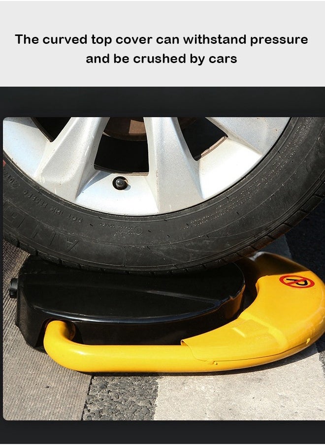 Generic - Automatic Parking Lock, Remote Control Parking Lock, Private Car Parking Lock , Long Endurance, Compression Resistance, with Alarm Function, 6KG - Image 1