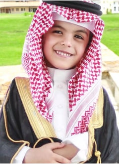 Generic Luxury Royal Bisht Mishlah (80cm) Luxury Royal Bisht Mishlah in black, luxurious gold embroidery, different sizes for newborns, children, boys, youth, suitable as a gift, gifts for children and boys, black Mishlah, black Bisht  - Image 4