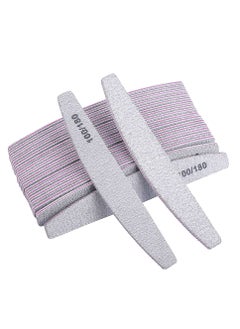 Professional Nail Files, 25 Pcs Emery Boards for Nails 100/180 Nail Files Bulk Finger Nail File Boards Heavy Duty Nail Buffers for Files Professional Manicure Tools, Also fit for Pet Grooming