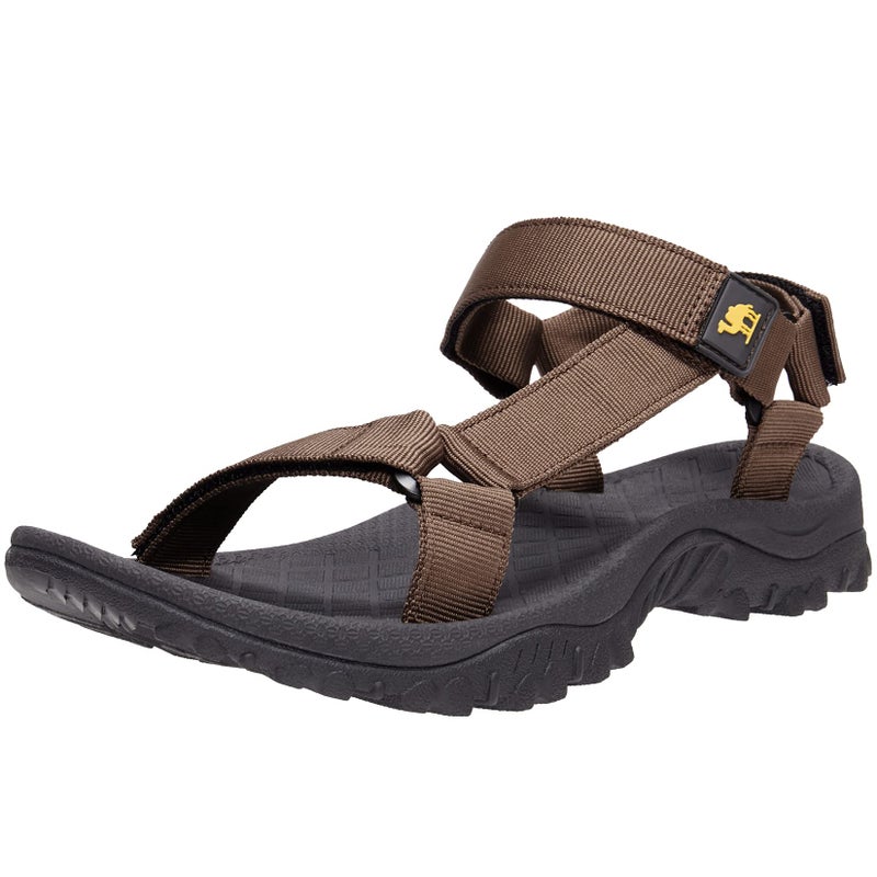 CAMEL CROWN Hiking Sport Sandals for Men Anti-skidding Water Sandals Comfortable Athletic Sandals for Outdoor Wading Beach Brown 9.5 - Image 1