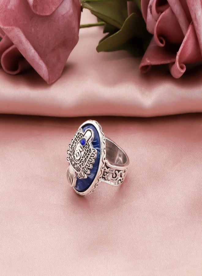 HOLLP Vampire Inspired Jewelry Gift: 26 Initial Letter Alphabet A-Z Initial Ring Gift for Vampire TV Fans (S, 9) - Image 5