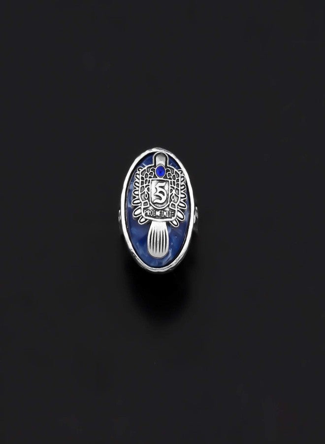 HOLLP Vampire Inspired Jewelry Gift: 26 Initial Letter Alphabet A-Z Initial Ring Gift for Vampire TV Fans (S, 9) - Image 4