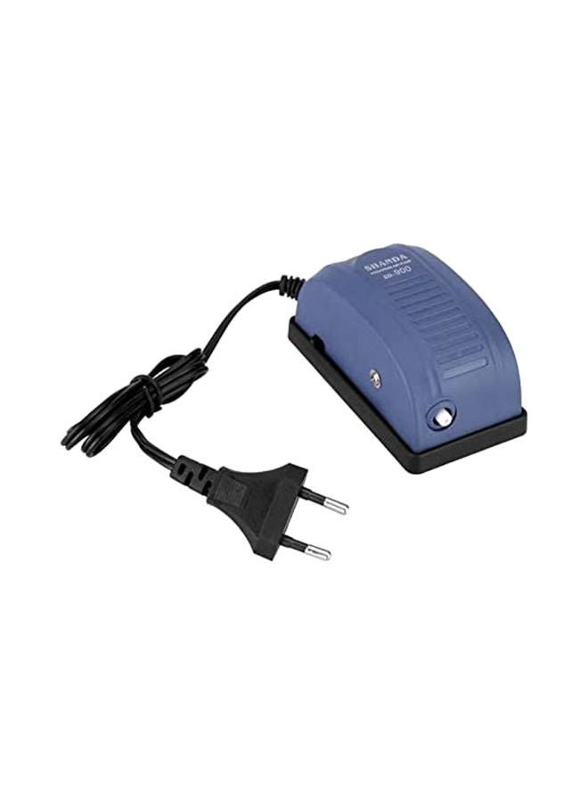 NIBEMINENT Mini Aquarium Air Oxygen Pump Blue/Black 5 x 2.8 2.2inch - Image 1