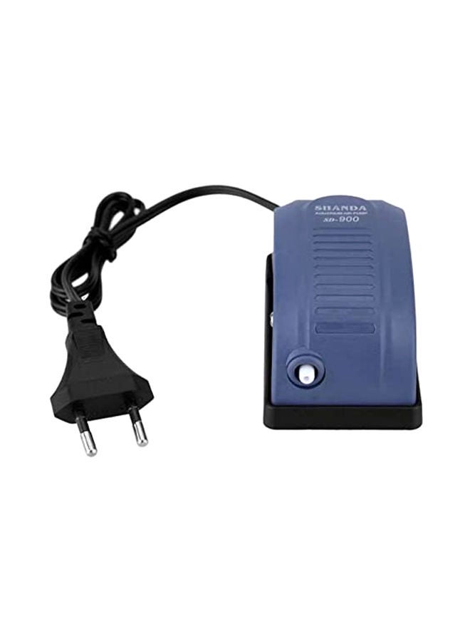 NIBEMINENT Mini Aquarium Air Oxygen Pump Blue/Black 5 x 2.8 2.2inch - Image 4