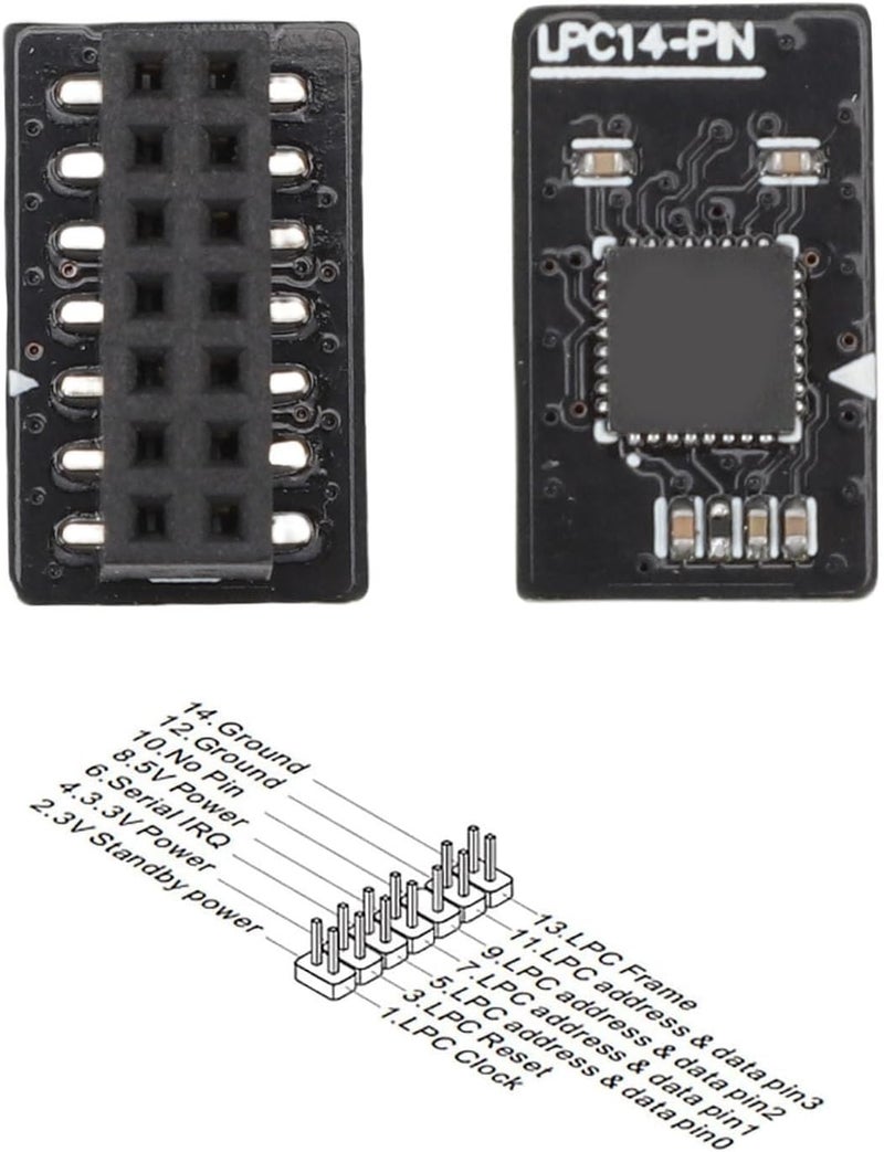 Integrated practical design TPM2.0 Encryption Security Module, 14-1 Pin 2 * 7P TPM Remote Card Encryption Security Module Compatible with 2.0 System for Platform General need oriented design Authorized haulage delivery Closed & open space compatible Carefully selected solid material Safe approved storage space Affordable purchase options Longevity optimized build All climate suitability Gulf market trial optimized design Assorted color options In-Kingdom stored commodity Reliable durability UV resistant Simple upgraded construction Advanced compact design Trendy widespread design Repeated use friendly design Global upgraded practical design Moisture proof Indoor outdoor use Fixed & portable compatible Light precision processed material Remote village delivery cover Slow wear optimized quality - Image 4
