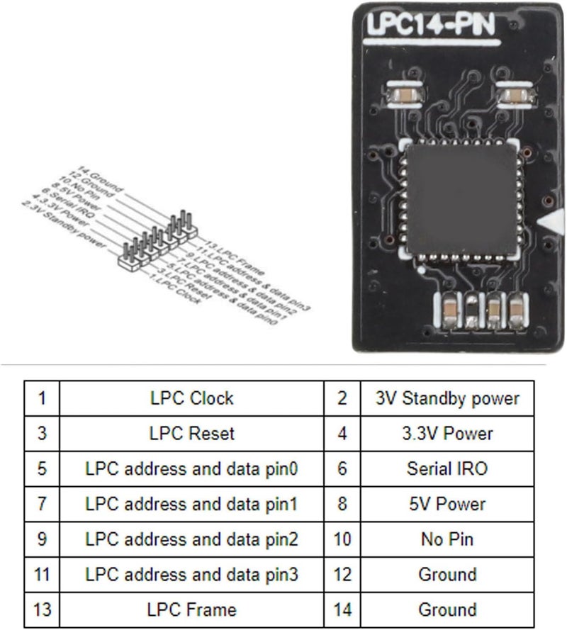 Integrated practical design TPM2.0 Encryption Security Module, 14-1 Pin 2 * 7P TPM Remote Card Encryption Security Module Compatible with 2.0 System for Platform General need oriented design Authorized haulage delivery Closed & open space compatible Carefully selected solid material Safe approved storage space Affordable purchase options Longevity optimized build All climate suitability Gulf market trial optimized design Assorted color options In-Kingdom stored commodity Reliable durability UV resistant Simple upgraded construction Advanced compact design Trendy widespread design Repeated use friendly design Global upgraded practical design Moisture proof Indoor outdoor use Fixed & portable compatible Light precision processed material Remote village delivery cover Slow wear optimized quality - Image 3