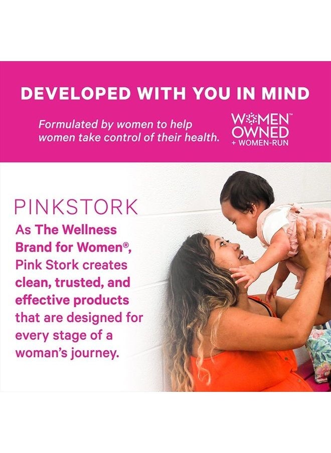 Pink Stork - Postpartum Sitz Bath Soak: Dead Sea Salt for Perineal Care & Cleansing, Postpartum Recovery, Labor and Delivery Essentials, Women-Owned, Unscented, 1 lb - Image 1