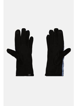 Justin Gregory Women 1 Pair Classic Quilted Gloves, Blue  - Image 2