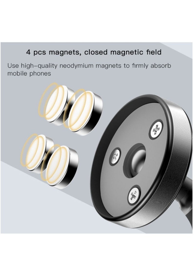 Yesido C56 Magnetic Car Phone Holder (Black) – Convenient and Stable - Image 3