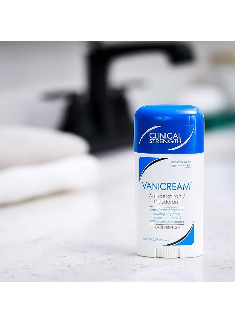 Vanicream Vanicream Anti-Perspirant/Deodorant | For Sensitive Skin | Clinical Strength, 24-Hour Protection | Dermatologist Tested | Fragrance and Paraben Free | 2.25 Ounce  - Image 2
