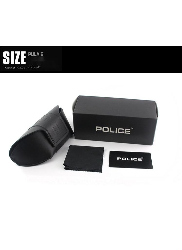 POLICE K9 Polarized Sport Sunglasses for Men Driving Fishing Running with UV 400 Protection Sun Glasses with Gun-Frame Grey Lenses  - Image 4