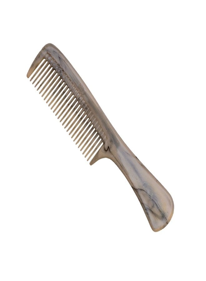 LILY Men's/Women's Grooming Marble Handle Hair Combs, Pack of 3 - Image 2