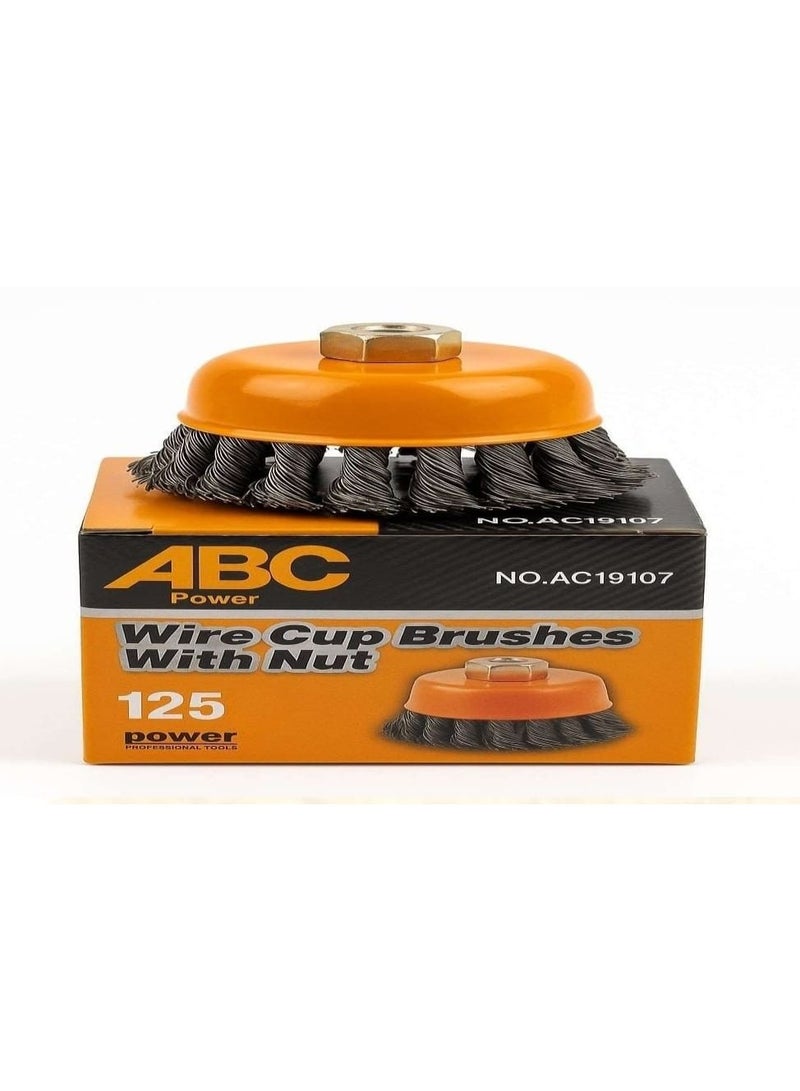 اي بي سي فرشة سلك مجدول 4 بوصة – ABC موديل AC19106 للتنظيف القوي والدقيق