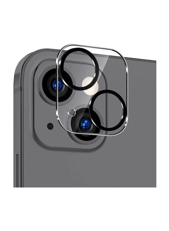Rock Pow Camera Lens Protector Designed for iPhone 14/14plus Ultra HD Clear Tempered Glass Camera Lens Cover Anti-Scratch Easy to Install  - Image 1