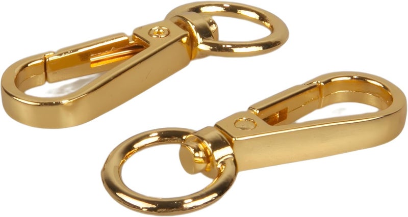 Tia Strap Buckles Metal Clasps Lobster for Handbag Spring Ring Purse Dog Hook Key Chain Swivel Trigger Snap Hook DIY and Purse Making Accessories - Image 3