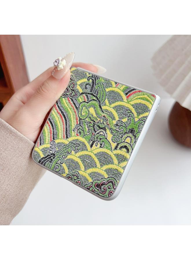 Zaboon Case For Huawei P50 Pocket Propitious Clouds Embroidery Full Coverage Phone Case - Image 3