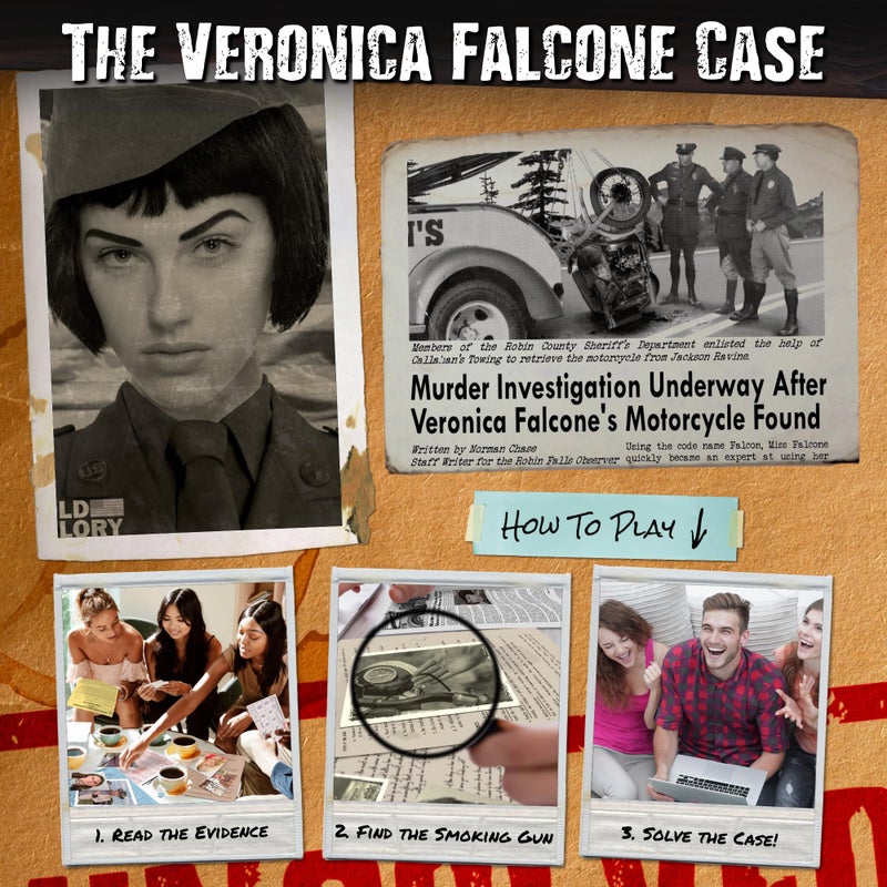 UNSOLVED CASE FILES | Falcone, Veronica - Cold Case Murder Mystery Game | Can You Solve The Crime? - Image 3