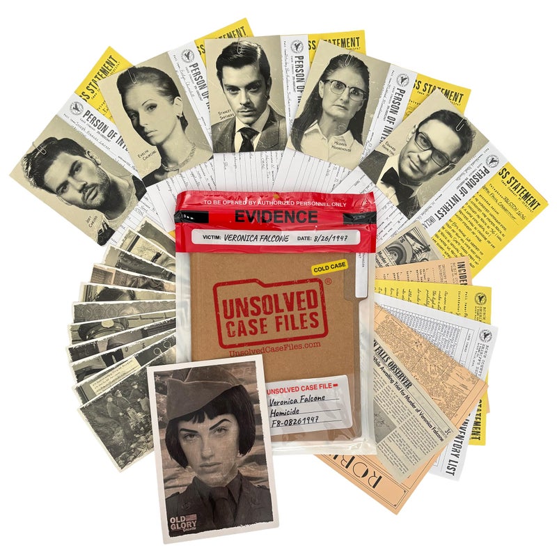 UNSOLVED CASE FILES | Falcone, Veronica - Cold Case Murder Mystery Game | Can You Solve The Crime? - Image 1