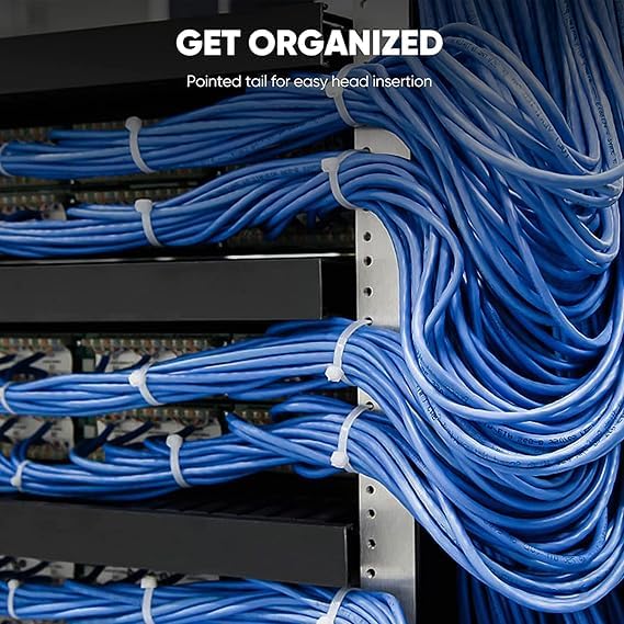 TheMujtaba TheMujtaba Large Zip Ties Heavy Duty Outdoor 24 inch 100 Pack Heavy Duty Zip Ties 120 lbs Tensile Strength Outdoor UV ResistantAwnings Tying Branches Bundling of Crops Fixed Water Pipes  - Image 5