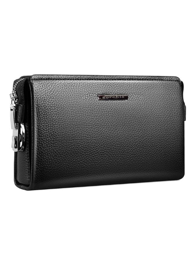 NIBEMINENT - Large Capacity Business Clutch Black - Image 1