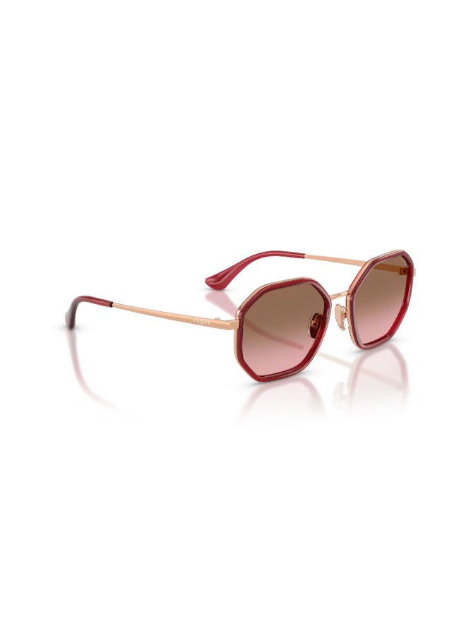 Vogue Full Rim Women Irregular Sunglasses 53 0VO4359SI - Image 4