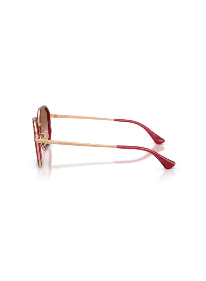 Vogue Full Rim Women Irregular Sunglasses 53 0VO4359SI - Image 2