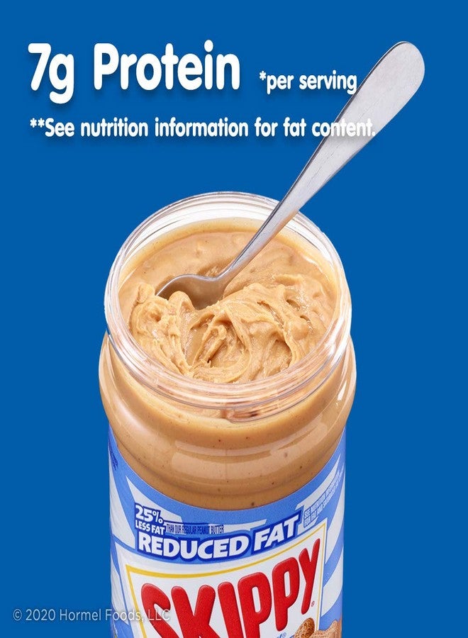 SKIPPY Reduced Fat SUPER CHUNK Extra Crunchy Peanut Butter Spread, 16.3 Ounce - Image 2