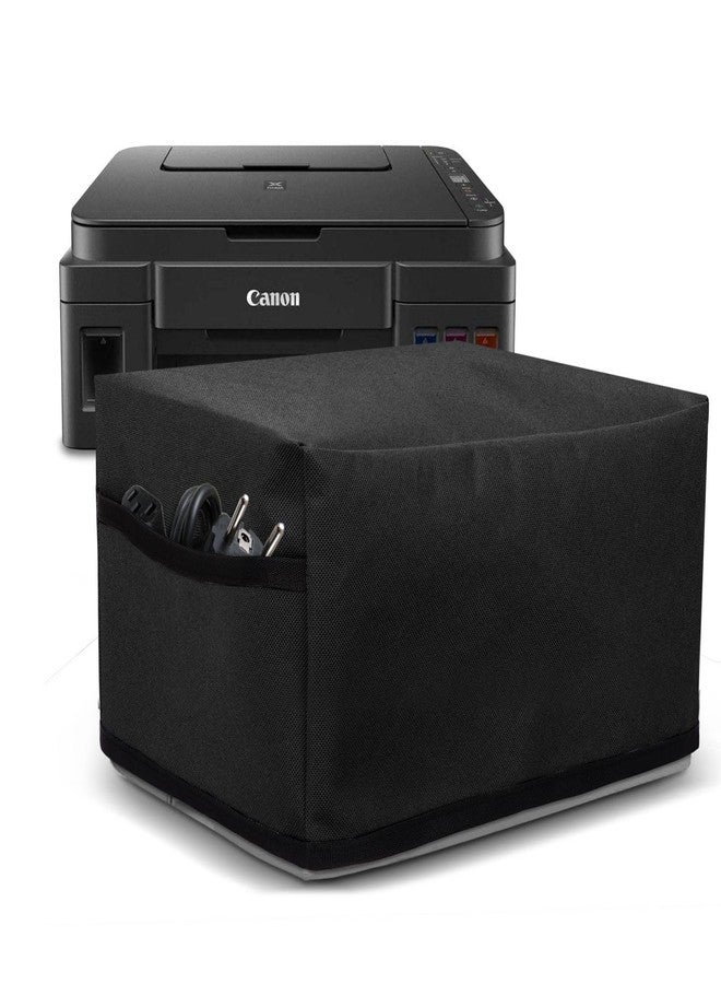 Crasome Dust & Water Proof Printer Cover for Canon Pixma G3000 / G3012 / G3010 / G2012 (Black) - Image 1
