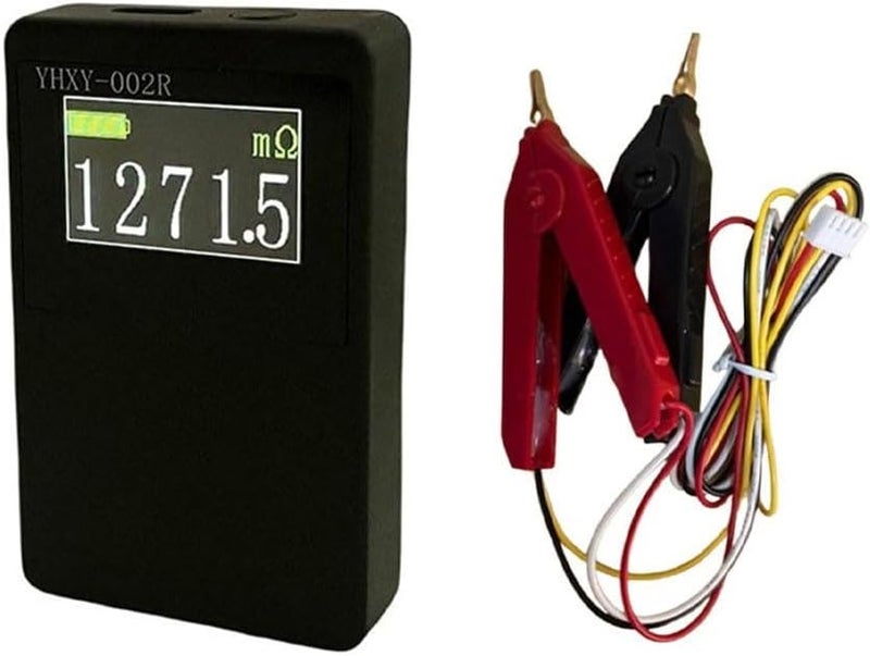 مقياس الميلي أوم الرقمي الكبير 0.03 دقة 4 أسلاك كلفن USB-C قابل لإعادة الشحن جهاز اختبار المقاومة - Image 3