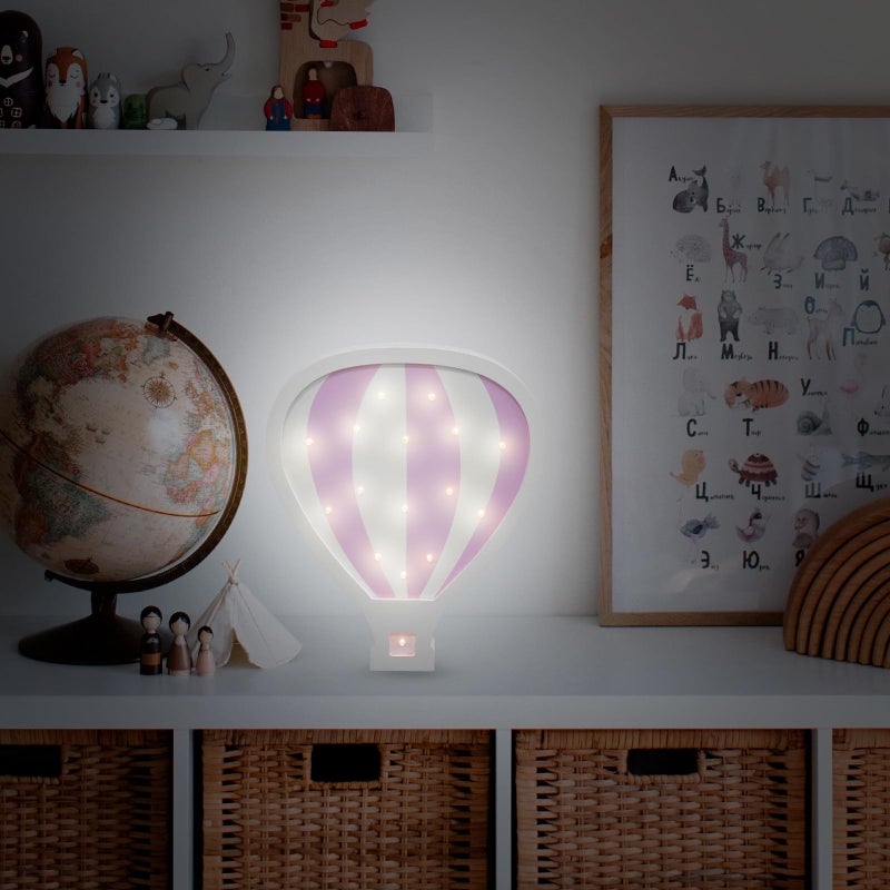 Hot Air Balloon Night Light LED Wall Lamp For Bedroom Decor Atmosphere Lighting - Image 5