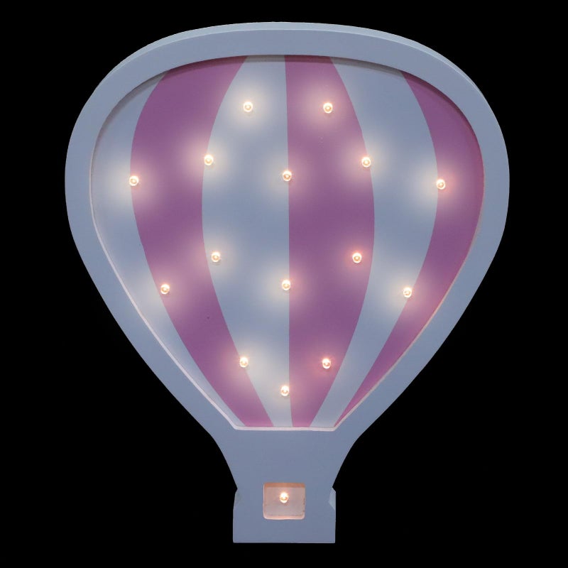 Hot Air Balloon Night Light LED Wall Lamp For Bedroom Decor Atmosphere Lighting - Image 2