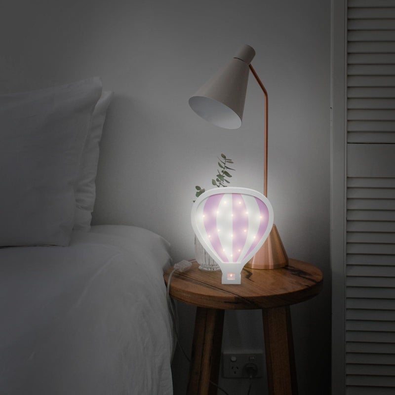 Hot Air Balloon Night Light LED Wall Lamp For Bedroom Decor Atmosphere Lighting - Image 4