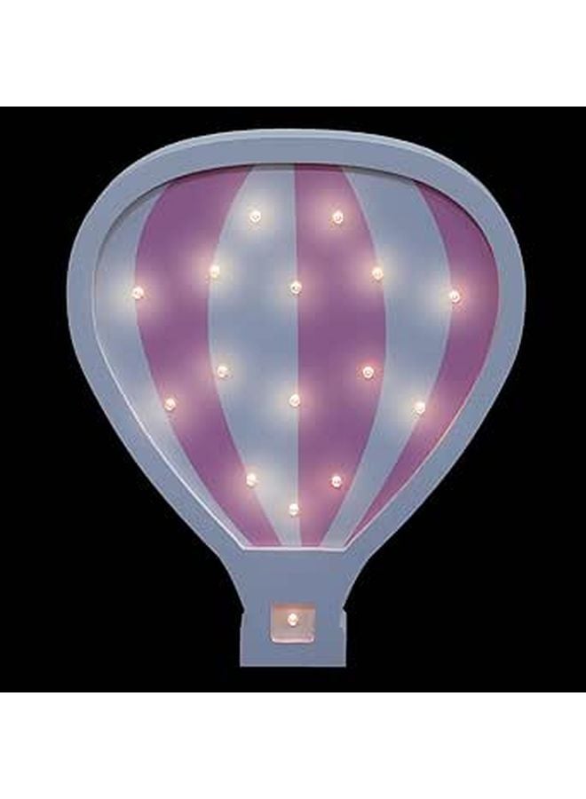 Hot Air Balloon Night Light LED Wall Lamp For Bedroom Decor Atmosphere Lighting - Image 1