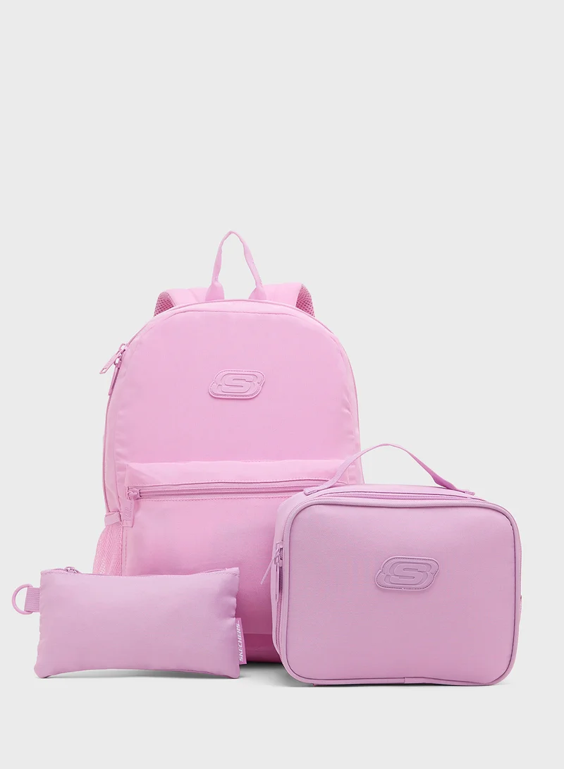 SKECHERS BTS Lunch Bag + Pencil Case + Backpack Set