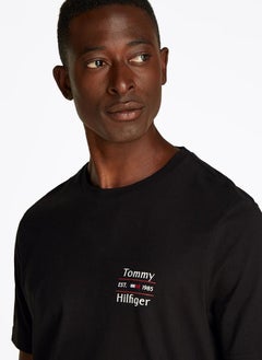 TOMMY HILFIGER Logo Crew Neck T-Shirt  - Image 3