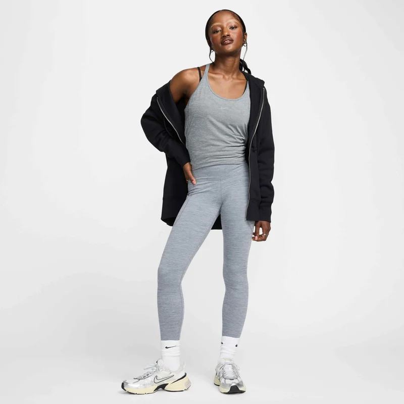 Nike Grey Women's One Classic Dri-FIT Strappy Tank Top for Women | Best Price UAE