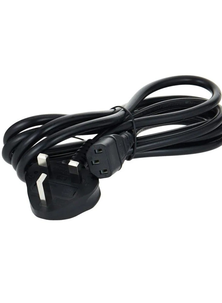 Get a reliable power supply with a desktop power cable ideal for connecting office devices such as computers printers and monitors It features high quality to provide you with stable and safe charging Its flexible design and suitable length make it the perfect choice for your office or workplace