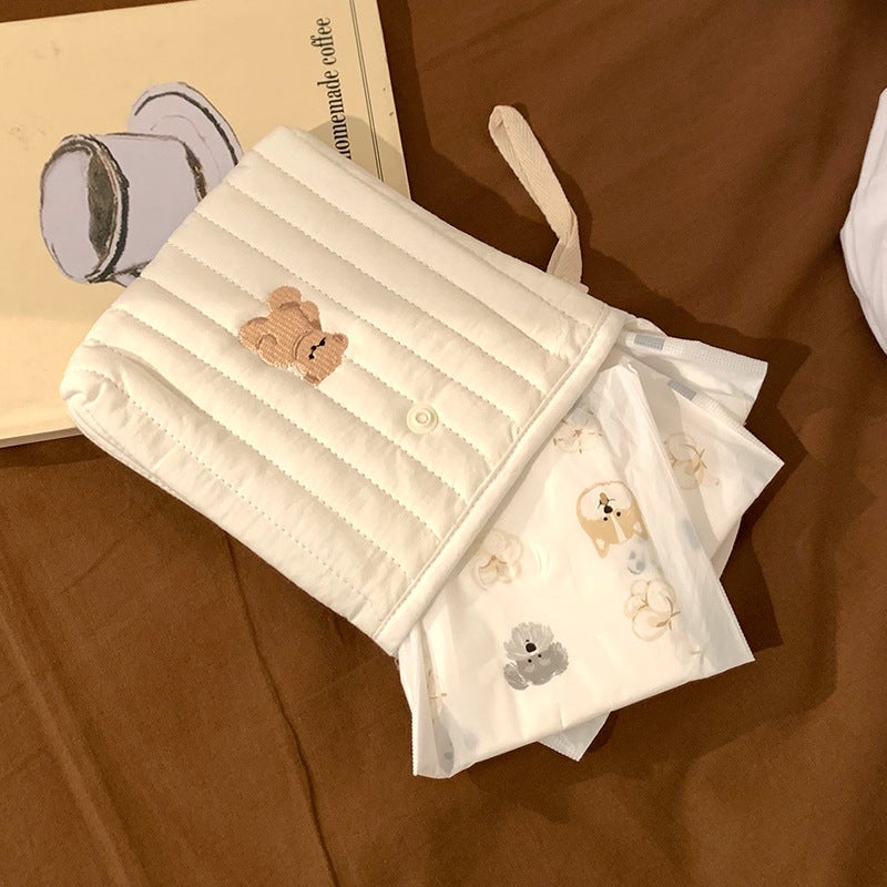 Cute Sanitary Napkin Aunt Towel Storage Bag Portable Small Mini Student Sanitary Napkin Monthly Bag Storage Bag - Image 5