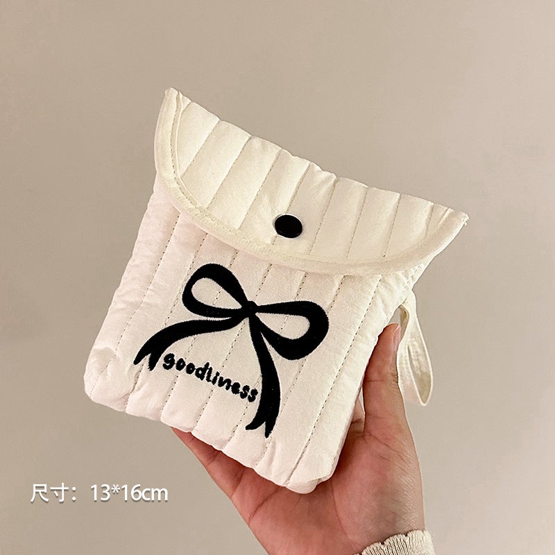 Cute Sanitary Napkin Aunt Towel Storage Bag Portable Small Mini Student Sanitary Napkin Monthly Bag Storage Bag - Image 1