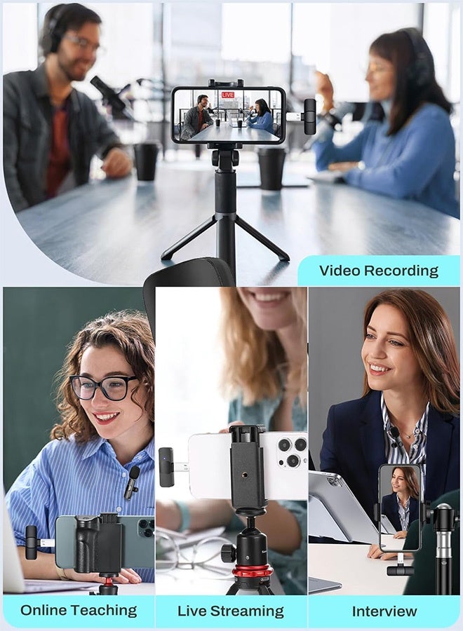 Gecomo 2 Pack USB C to Lightning Microphone Adapter, Sound Card and OTG Fit for iPhone 16/15 Series, iPad Pro/Air, Not for Headphone and Data (White) - Image 5